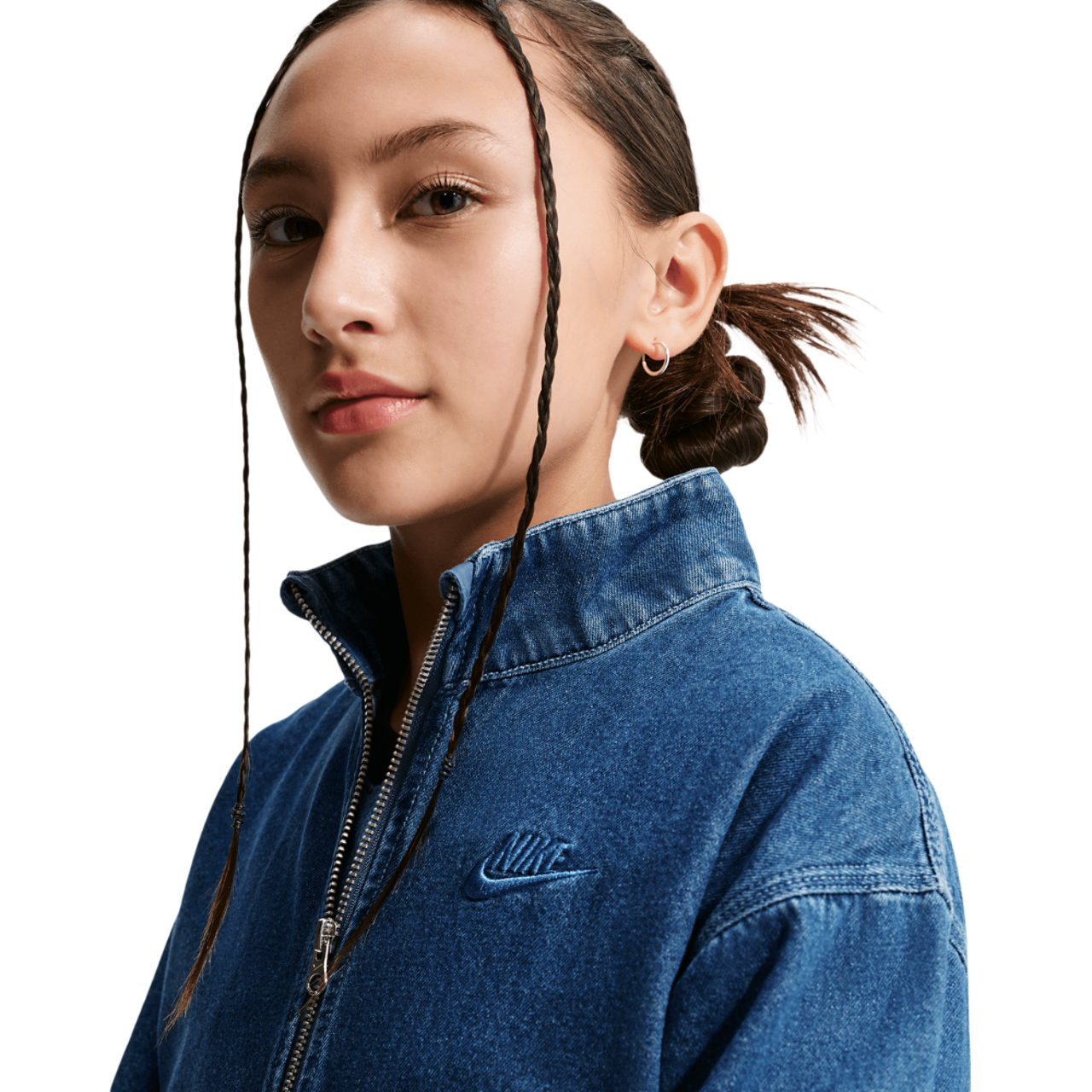 Nike NSW WR Denim Jacket - Girls' Grade School | Kids Foot Locker