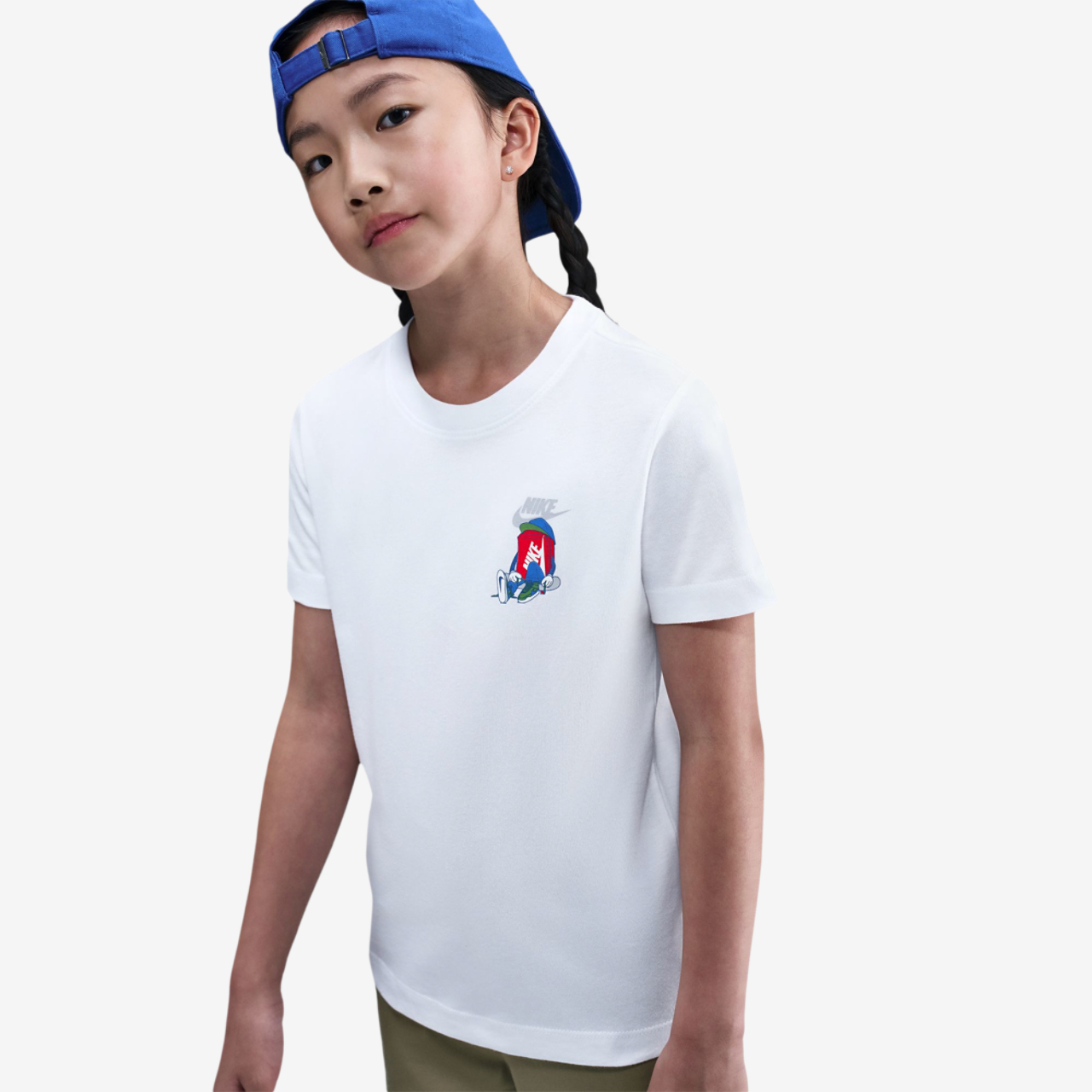 Nike NSW Boxy Smith Tee Image 1 of 4. Tap to open photo gallery.