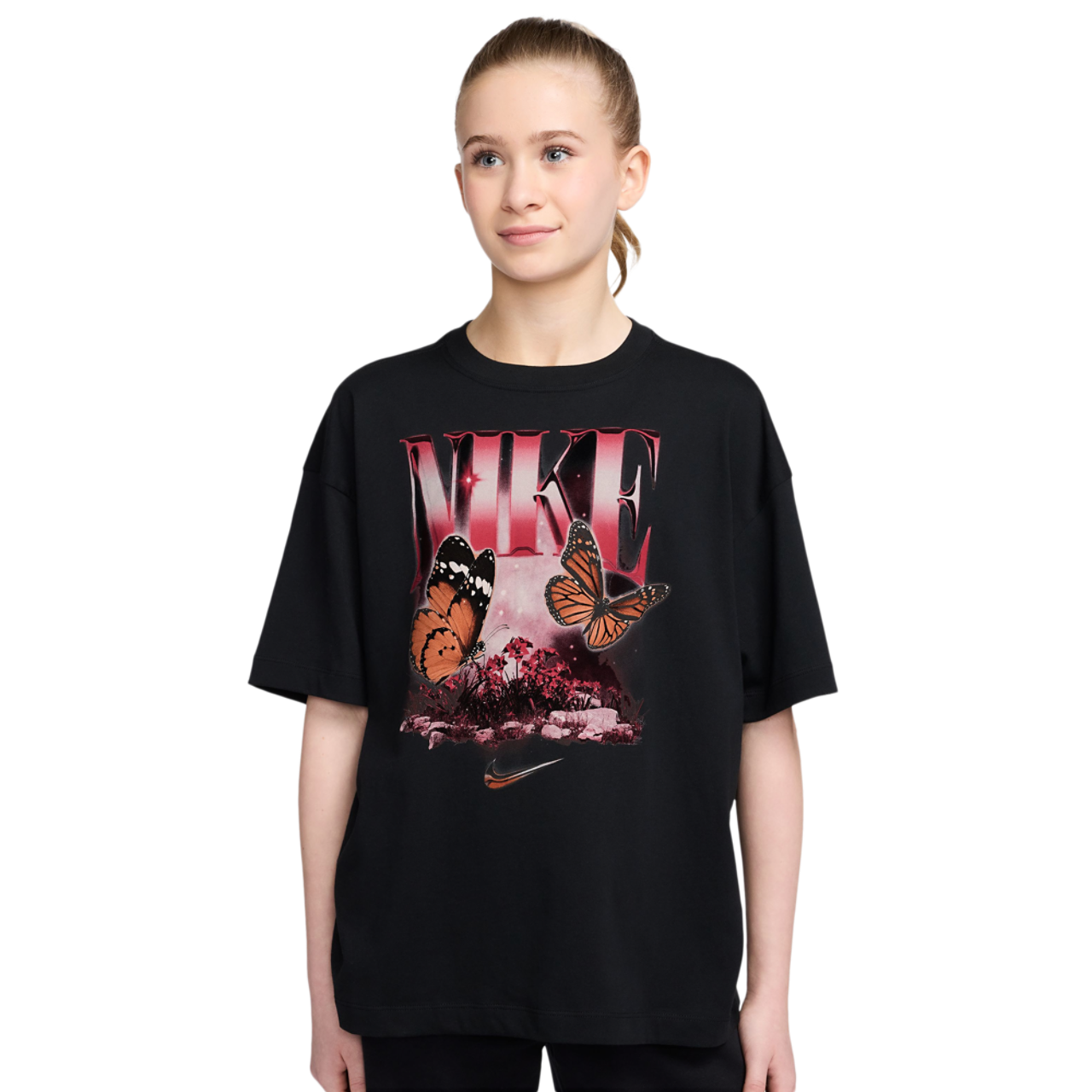 Nike Butterfly T-Shirt Image 1 of 3. Tap to open photo gallery.