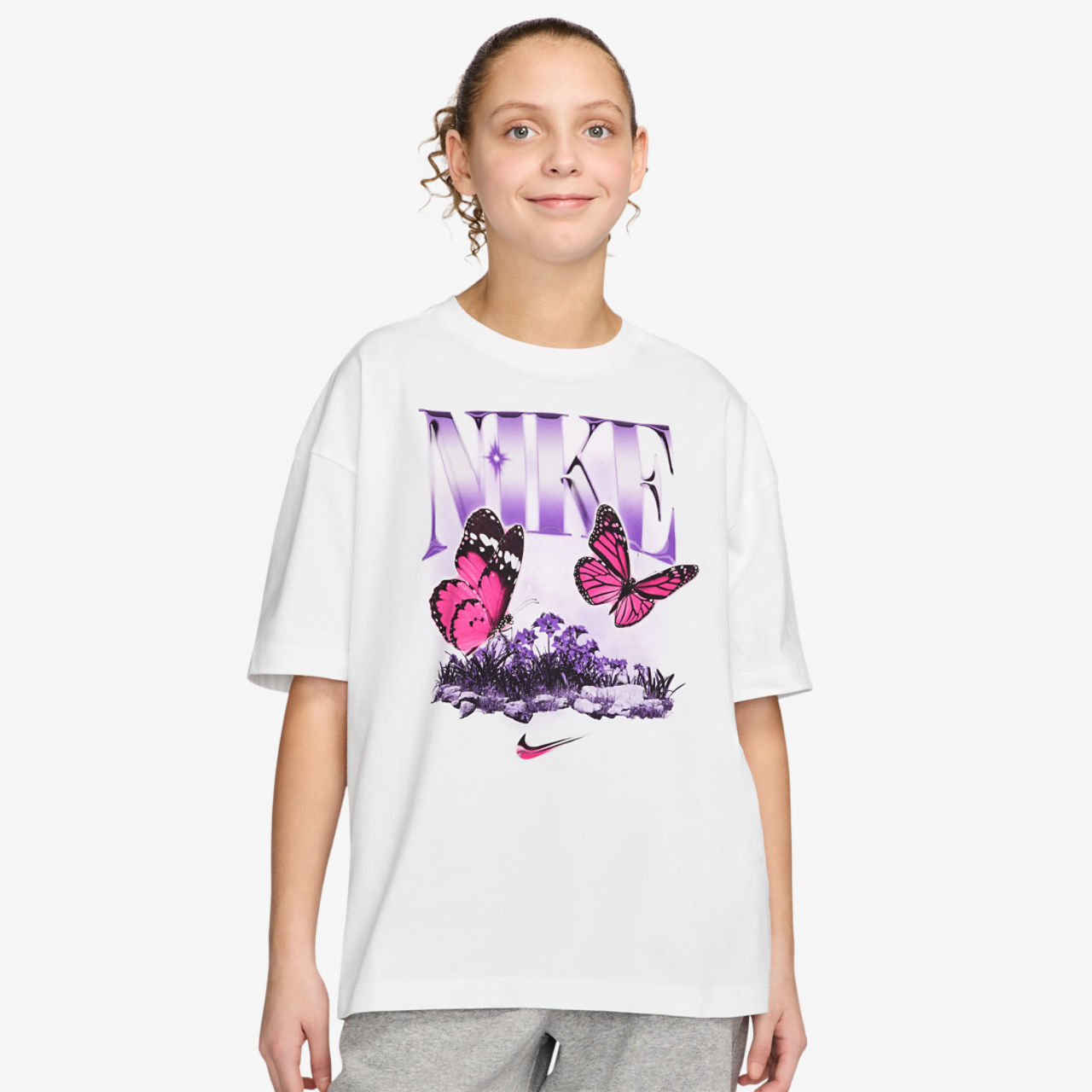 Nike Butterfly T-Shirt Image 1 of 3. Tap to open photo gallery.