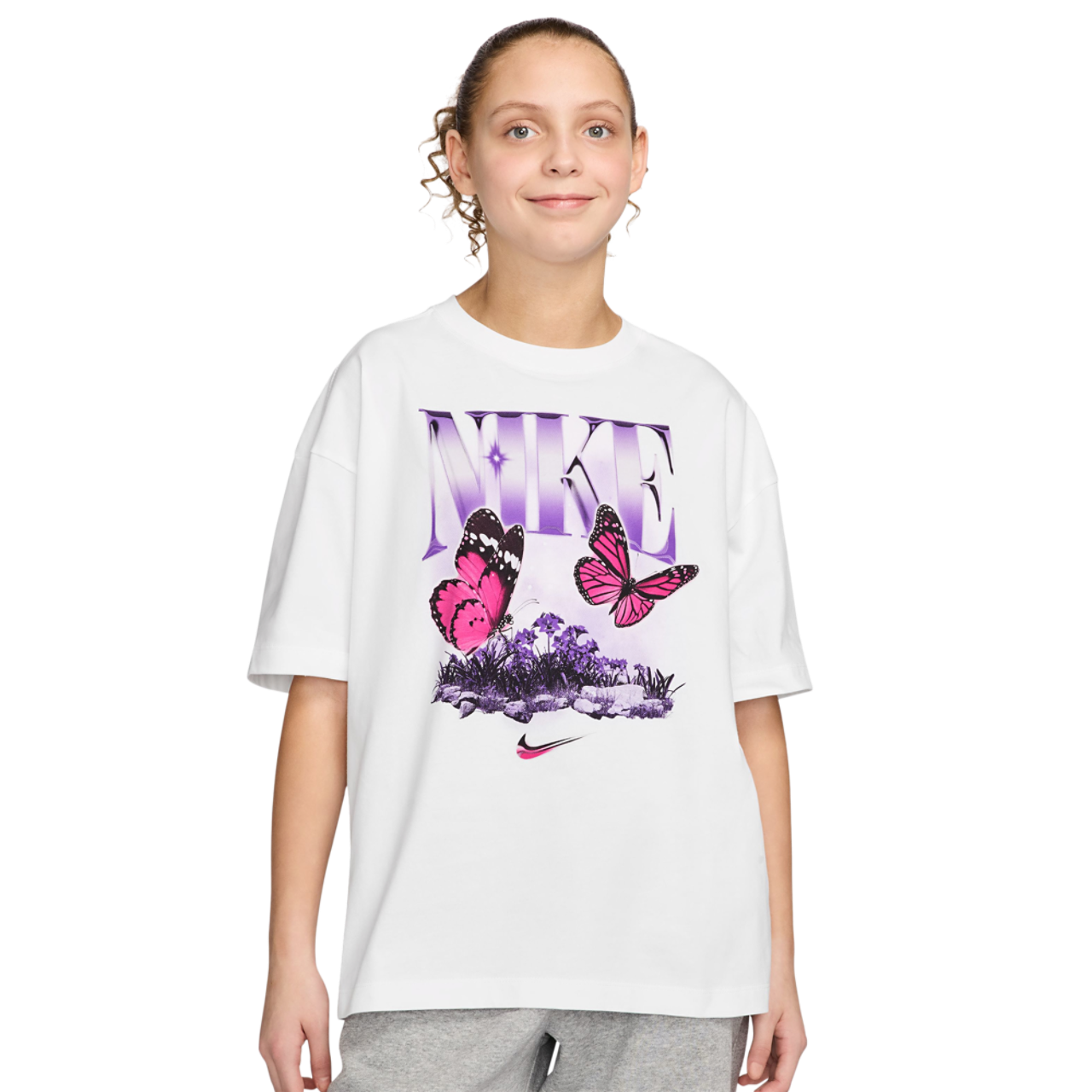 Nike Butterfly T-Shirt Image 1 of 3. Tap to open photo gallery.