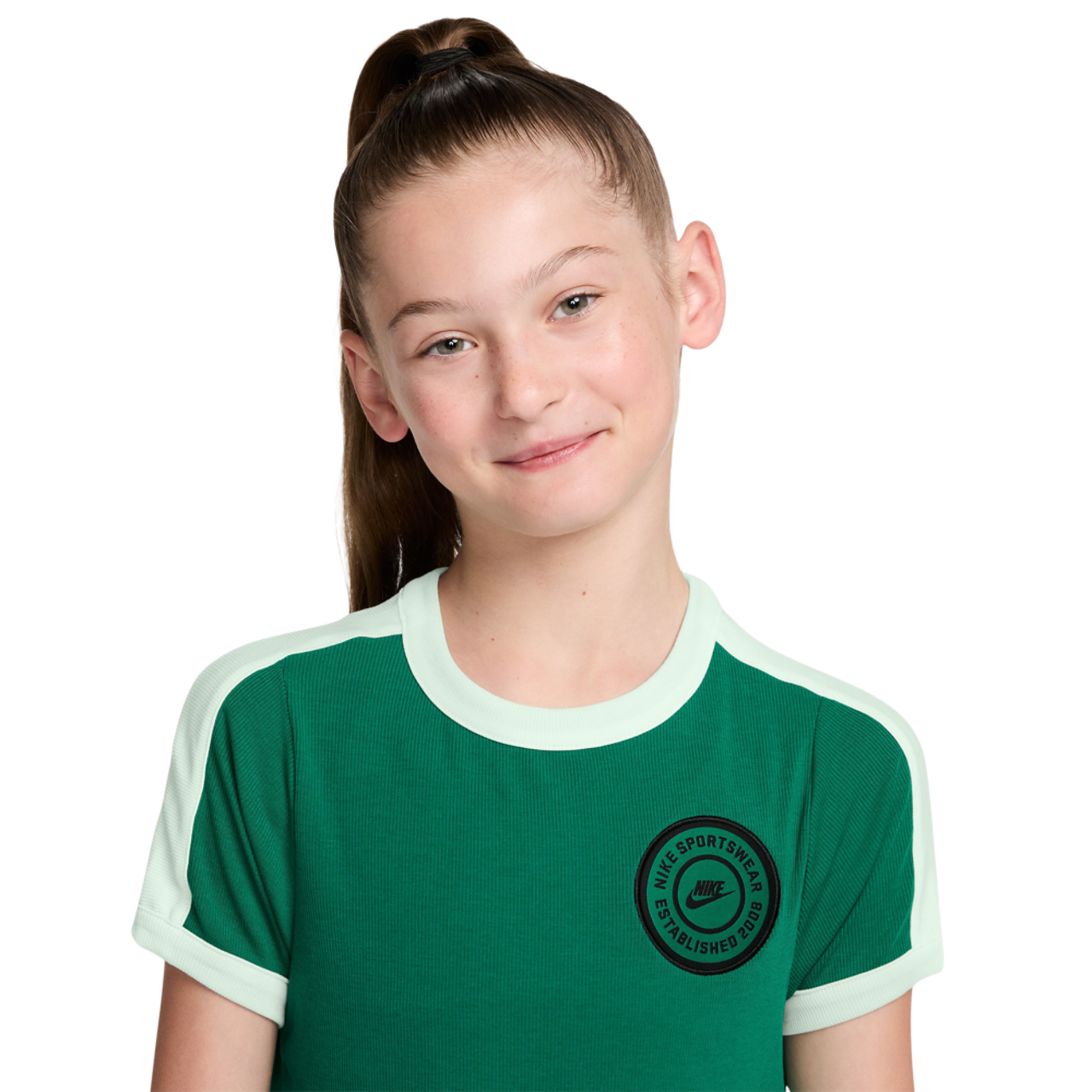 Nike NSW Short Sleeve Rip Top Image 3 of 3. Tap to open photo gallery.