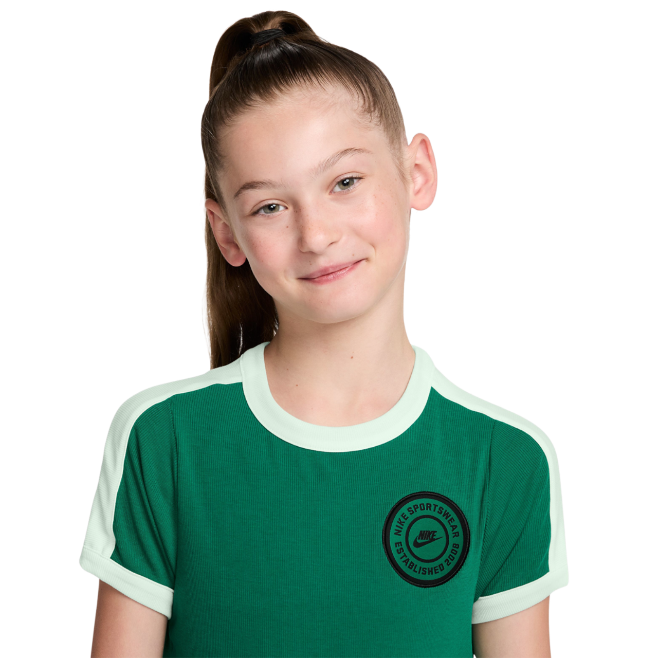 Nike NSW Short Sleeve Rip Top Image 3 of 3. Tap to open photo gallery.