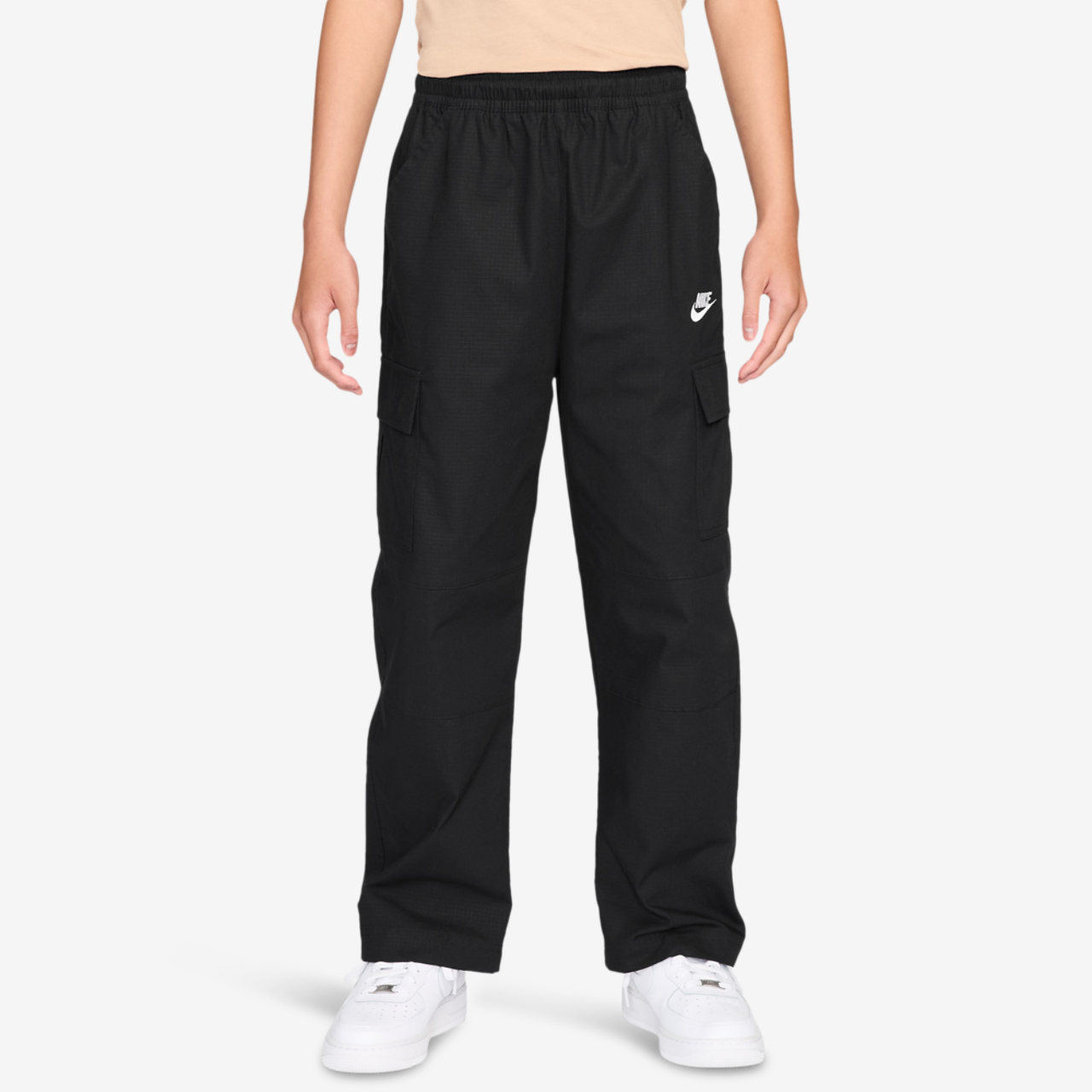 Nike NSW Club Woven Cargo Pants Image 1 of 3. Tap to open photo gallery.