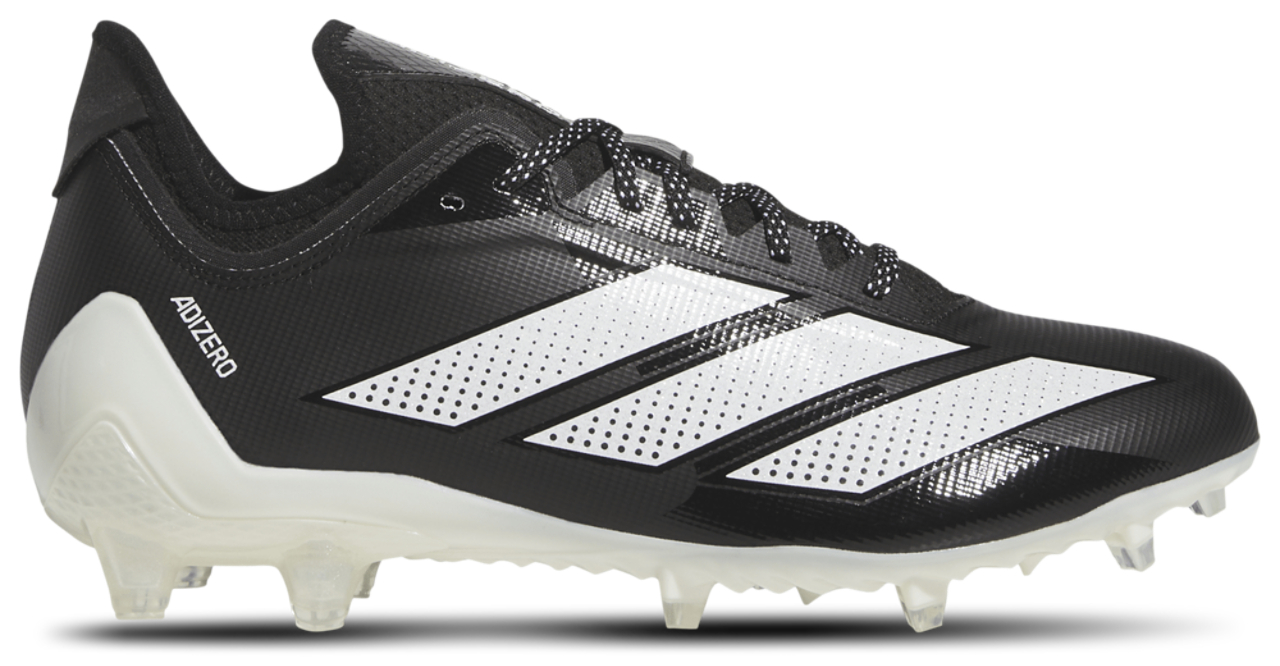 Adizero Electric Cleats BLK/WHT 27.0　S Adidas adizero Electric Black/White Cleats – Home Run Sports