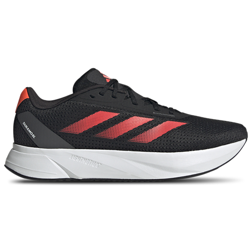 adidas Men's Duramo SL Running Sneaker (Core Black / Solar Red / Grey Six) only