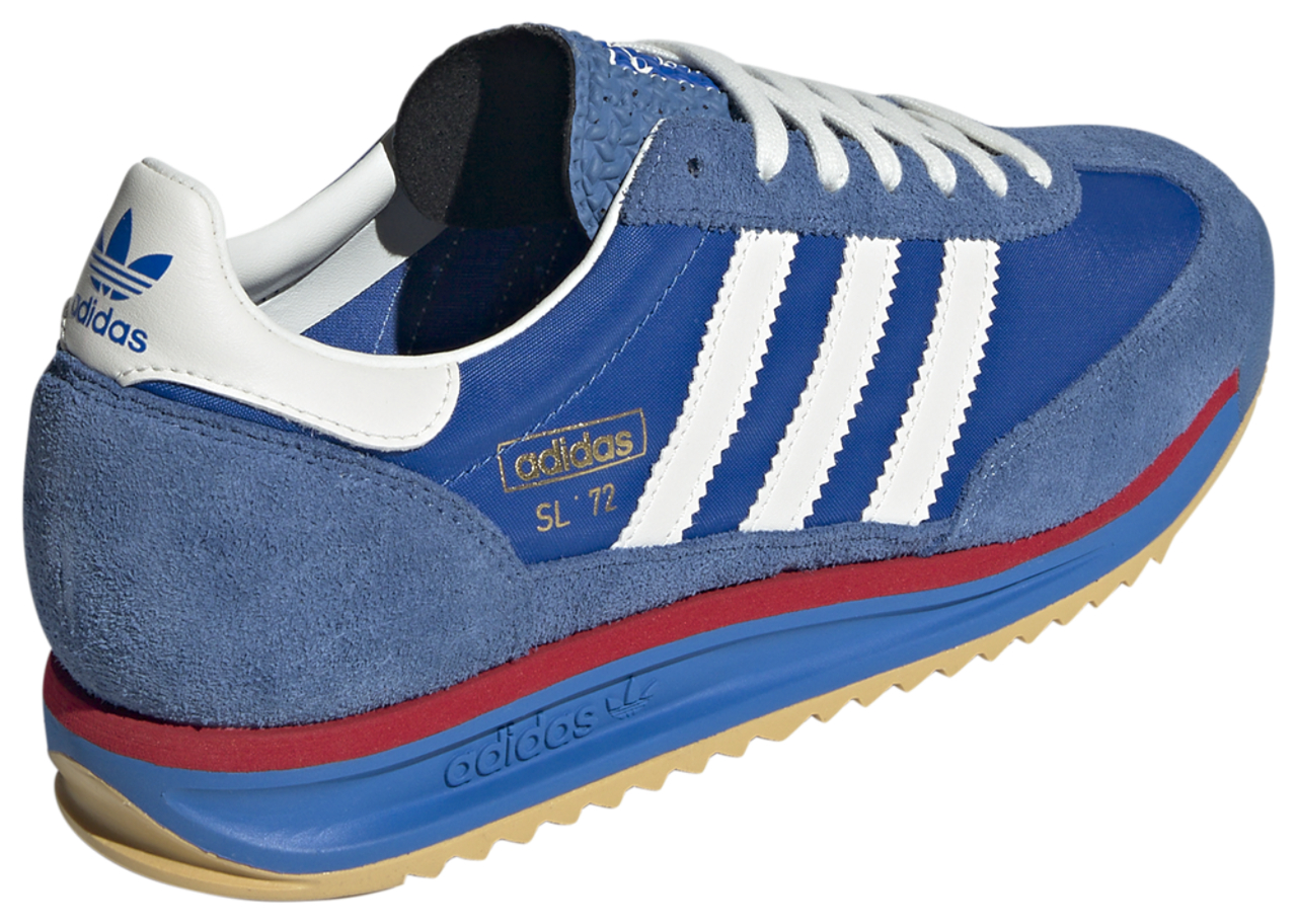 靴 adidas Originals SL72 RS Blue CreamWhite adidas SL 72 Retro RS Originals Shoes White Edition Trainers