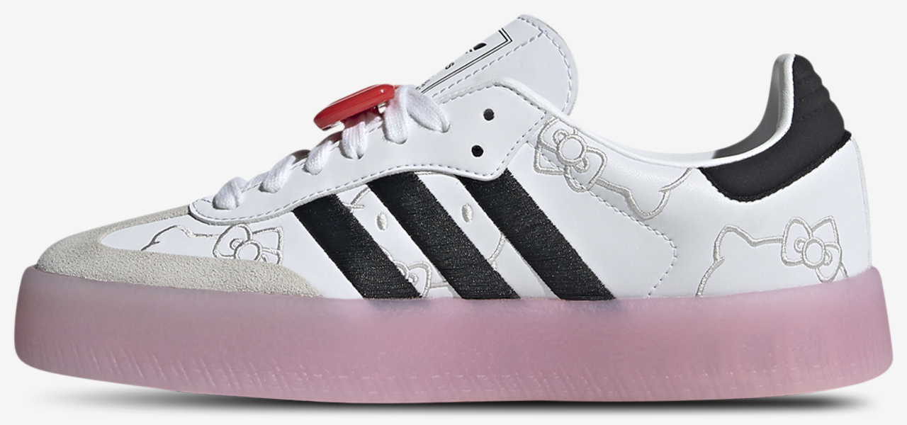 adidas Originals Sambae x Hello Kitty Image 2 of 5. Tap to open photo gallery.