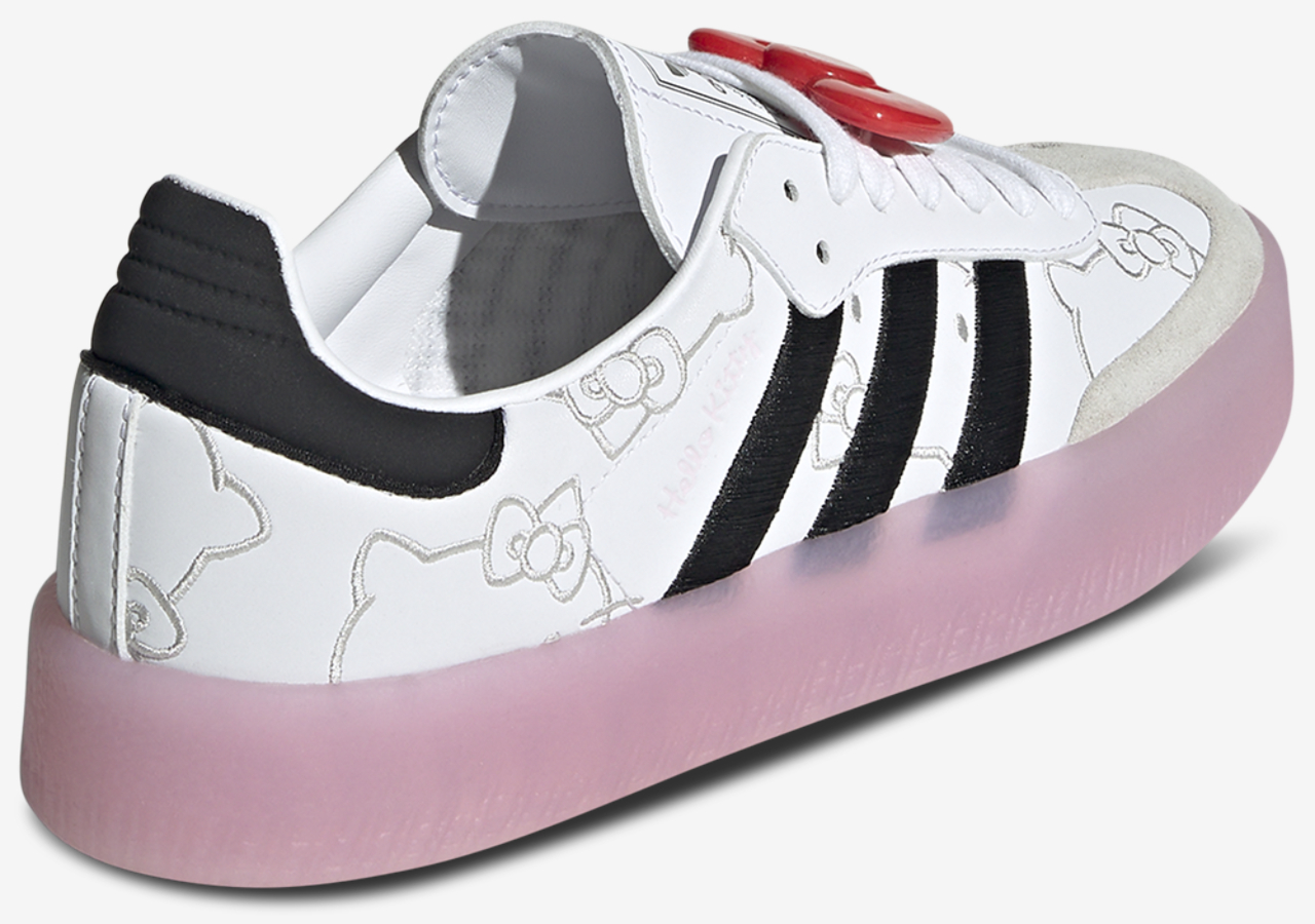 adidas Originals Sambae x Hello Kitty Image 3 of 5. Tap to open photo gallery.