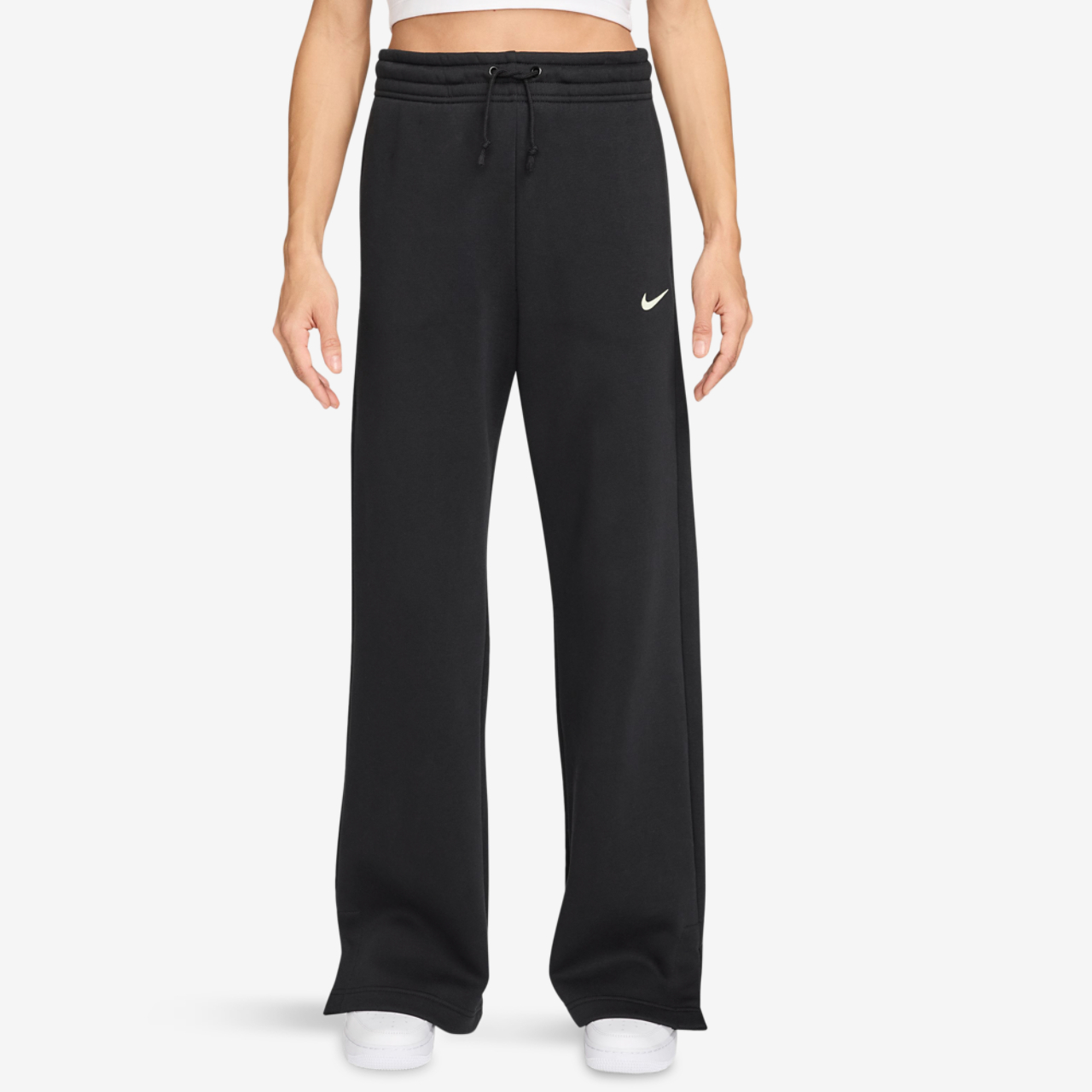 Nike Phoenix Fleece High Rise Wide Pants Image 1 of 3. Tap to open photo gallery.