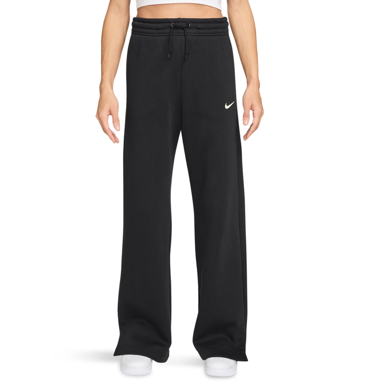 Nike Phoenix Fleece High Rise Wide Pants Image 1 of 3. Tap to open photo gallery.