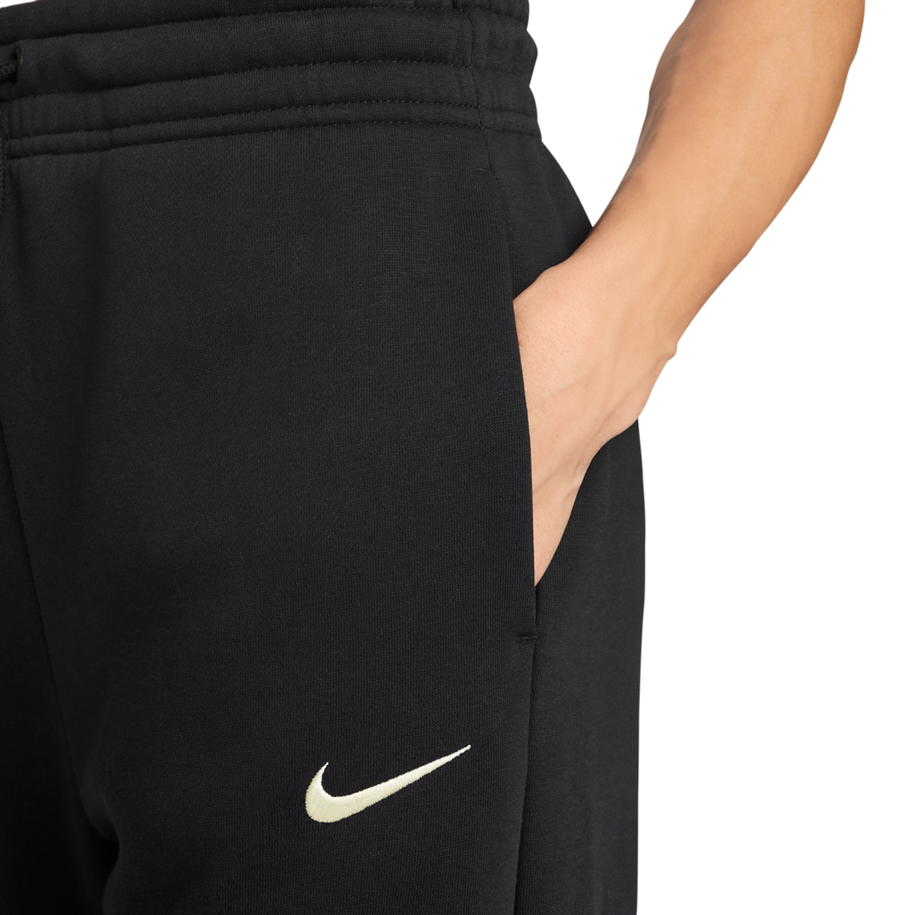 Nike Phoenix Fleece High Rise Wide Pants Image 3 of 3. Tap to open photo gallery.
