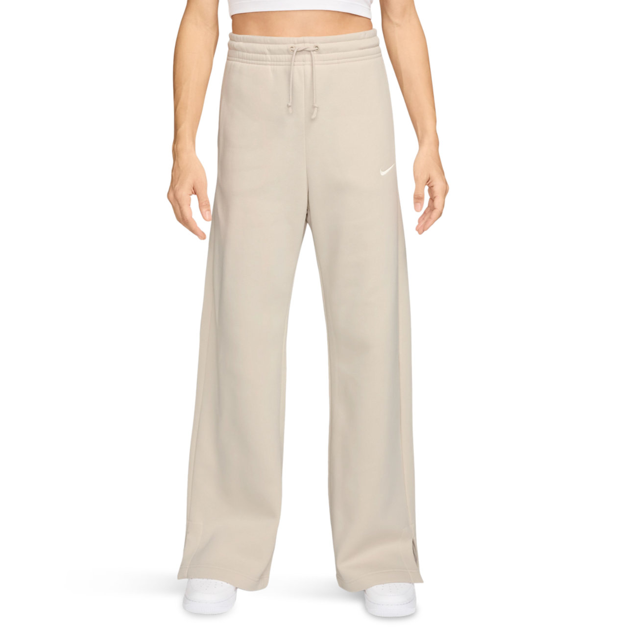 Nike Phoenix Fleece High Rise Wide Pants Image 1 of 3. Tap to open photo gallery.