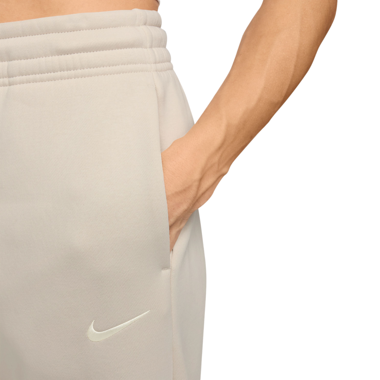 Nike Phoenix Fleece High Rise Wide Pants Image 3 of 3. Tap to open photo gallery.