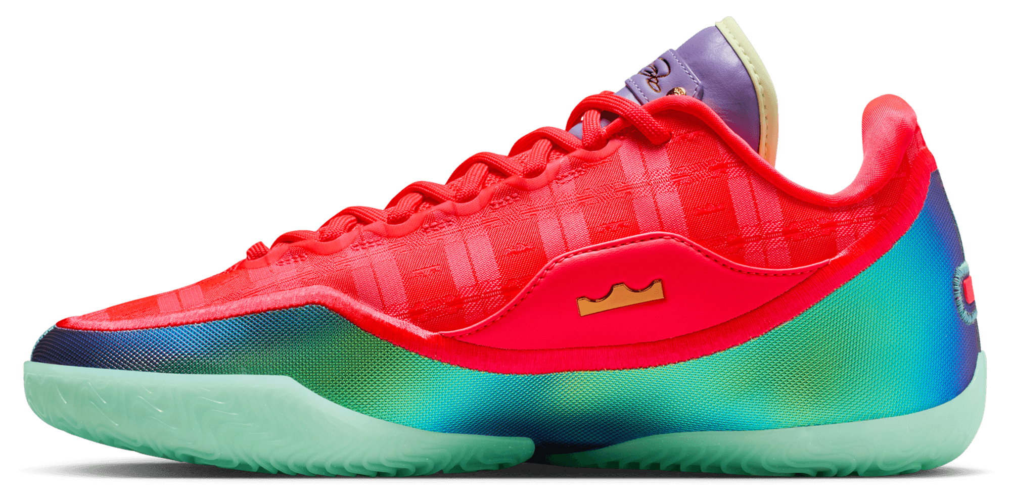 Nike Lebron XXIII Xmas - Bright Crimson/Dusty Amethyst/Multi - Image 2