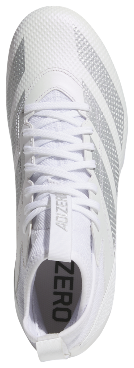 Adizero Impact Cleats　WHT/GLD　27.5㎝　N Shop White Mens Adizero Impact Football Cleats – Shoebacca