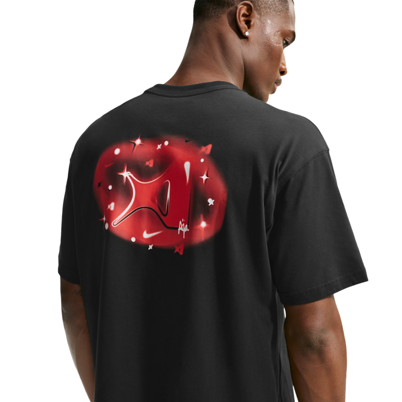 Nike Dri-FIT Aja Airbrush Tee - Men's | Foot Locker