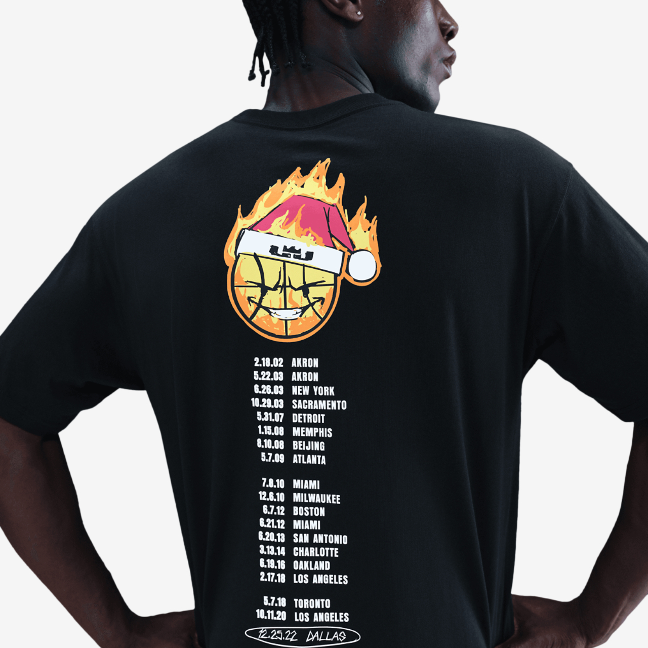 Nike Lebron M90 T-Shirt Image 4 of 7. Tap to open photo gallery.