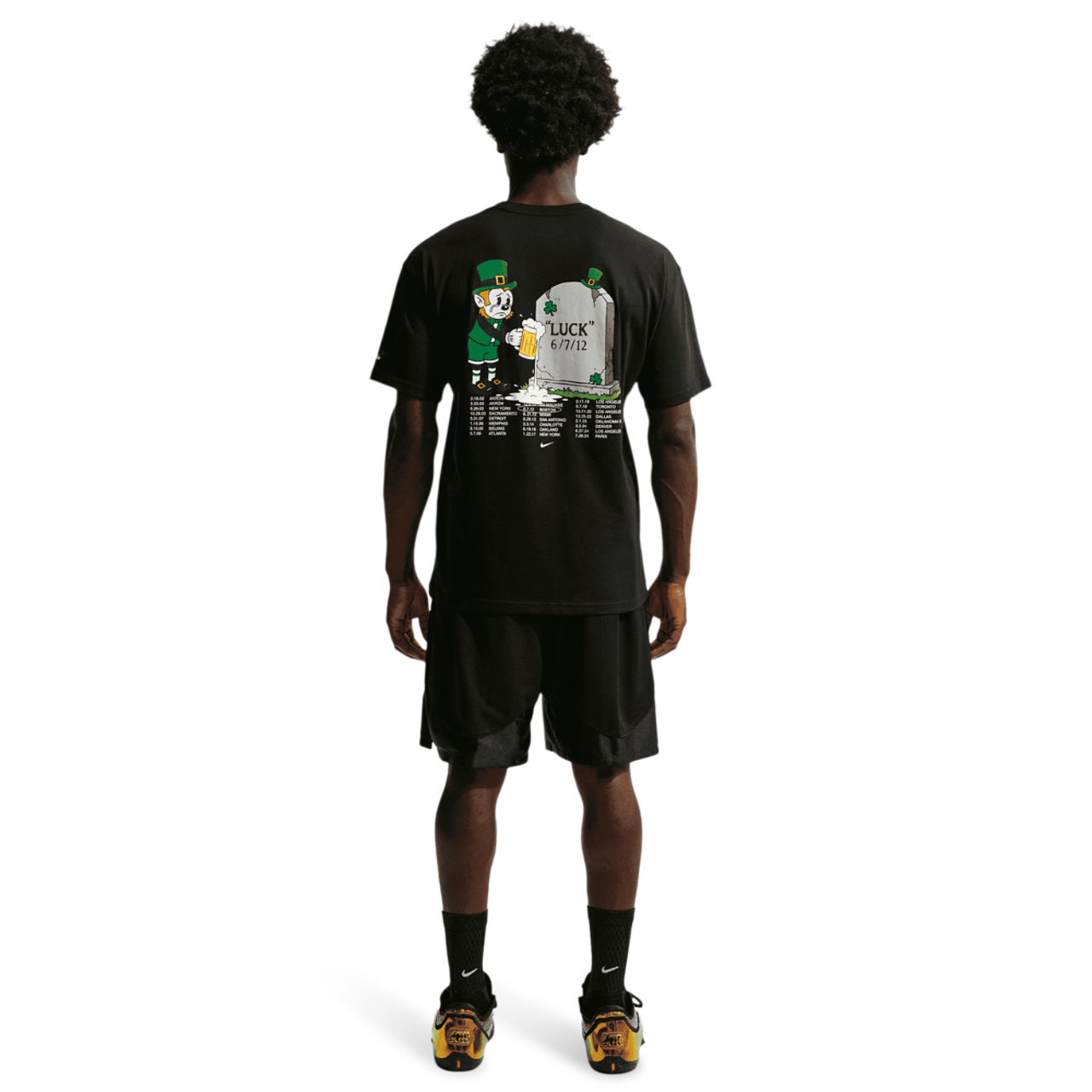 Nike LeBron James T-Shirt Long Sleeve Image 7 of 7. Tap to open photo gallery.