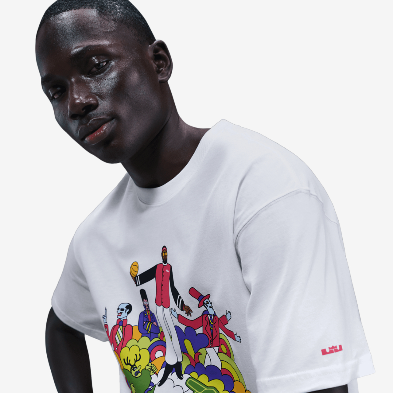 Nike Lebron M90 T-Shirt Image 5 of 7. Tap to open photo gallery.