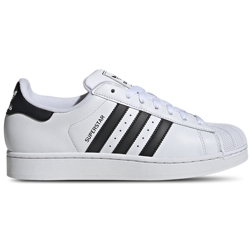 Adidas Men's or Women's Originals Superstar II Low Top Sneakers Shoes (White/Black)