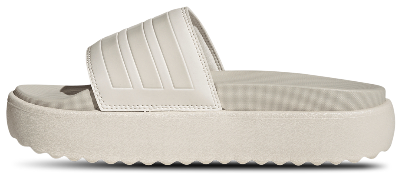 adidas Adilette Platform Slides Image 2 of 7. Tap to open photo gallery.