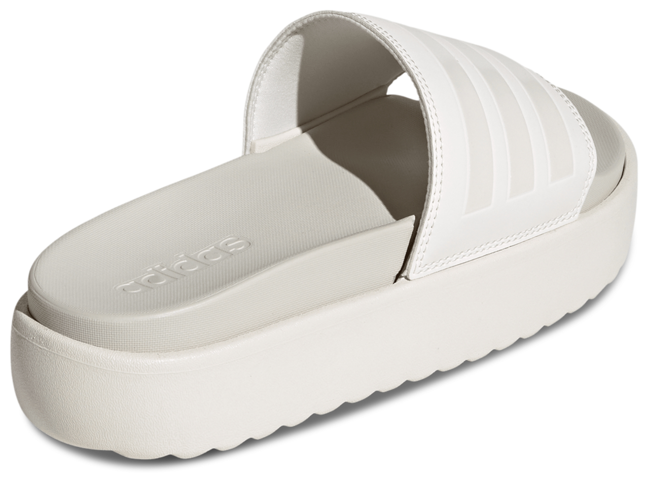 adidas Adilette Platform Slides Image 3 of 7. Tap to open photo gallery.