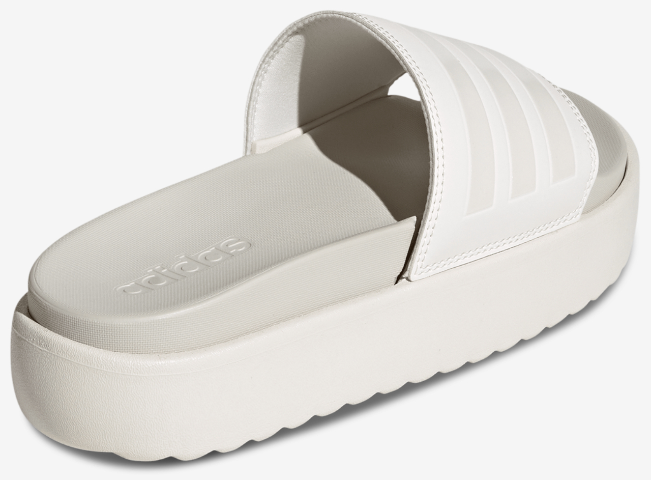 adidas Adilette Platform Slides Image 3 of 7. Tap to open photo gallery.