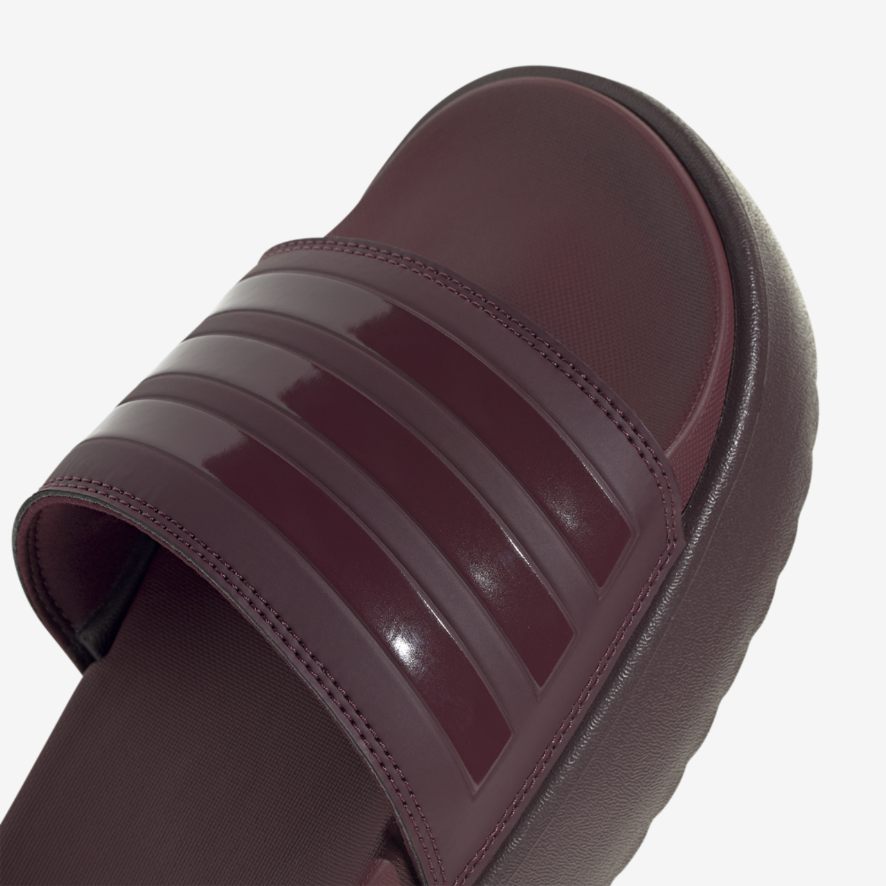 adidas Adilette Platform Slides Image 6 of 7. Tap to open photo gallery.