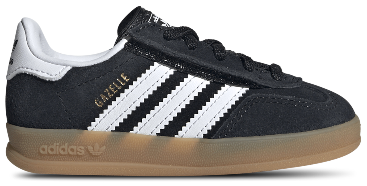 adidas Originals Gazelle Indoor Elastic Lace Image 1 of 7. Tap to open photo gallery.