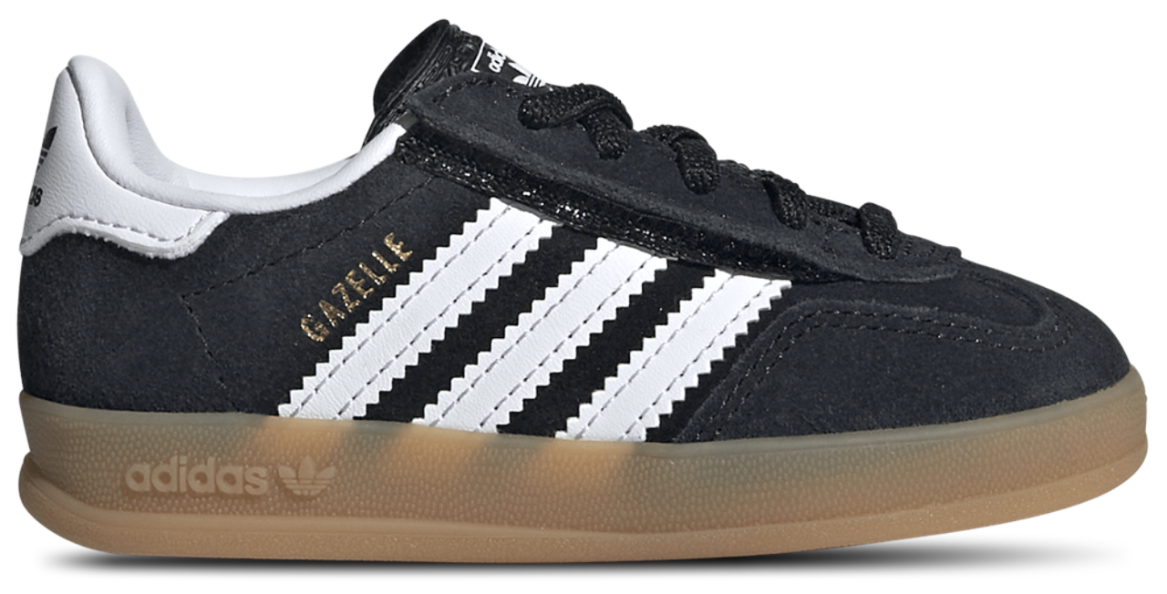 靴  originals for IENA GAZELLE INDOOR adidas Originals Gazelle Indoor Elastic Lace - Boys' Toddler