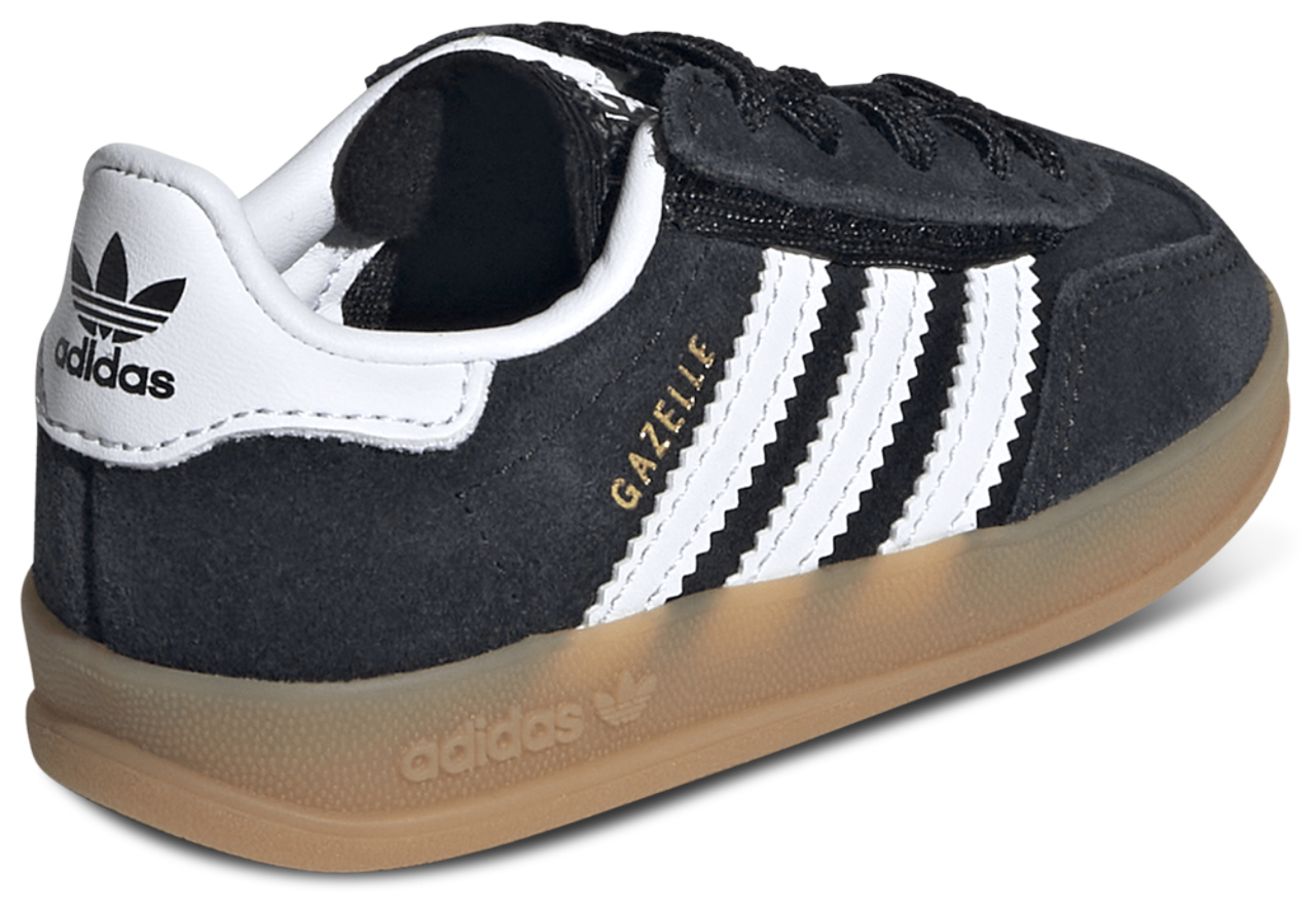 adidas Originals Gazelle Indoor Elastic Lace Image 3 of 7. Tap to open photo gallery.