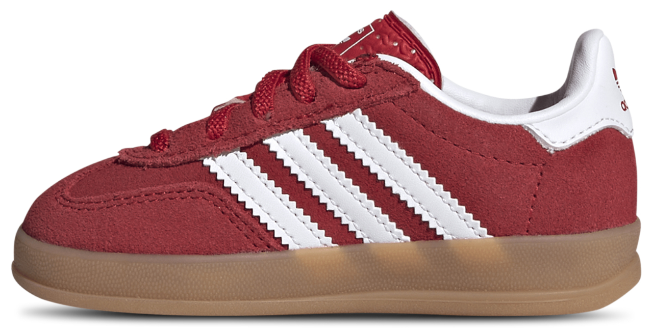 adidas Originals Gazelle Indoor Elastic Lace Image 3 of 8. Tap to open photo gallery.