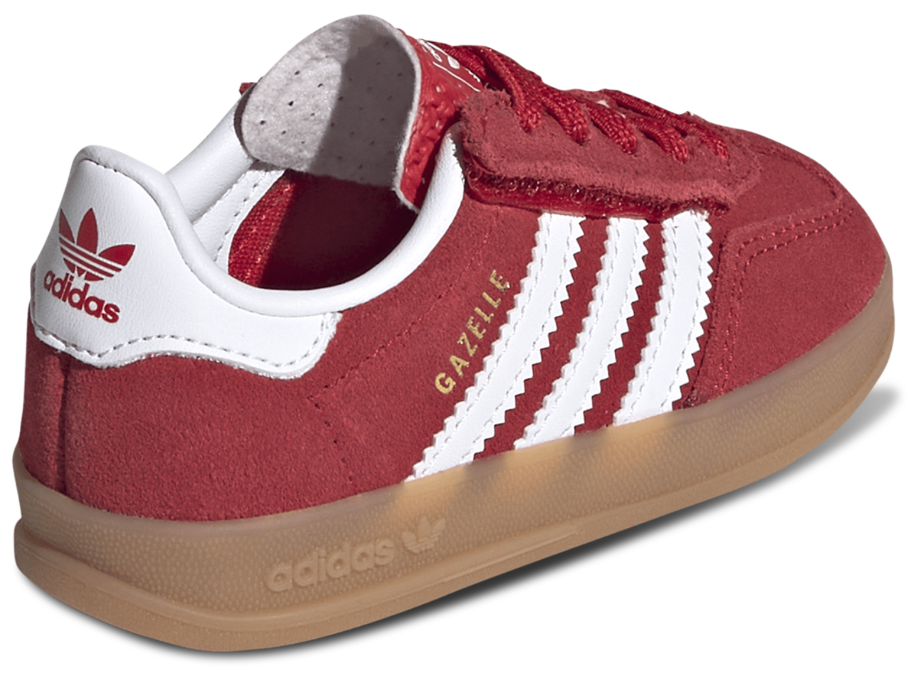 adidas Originals Gazelle Indoor Elastic Lace Image 4 of 8. Tap to open photo gallery.