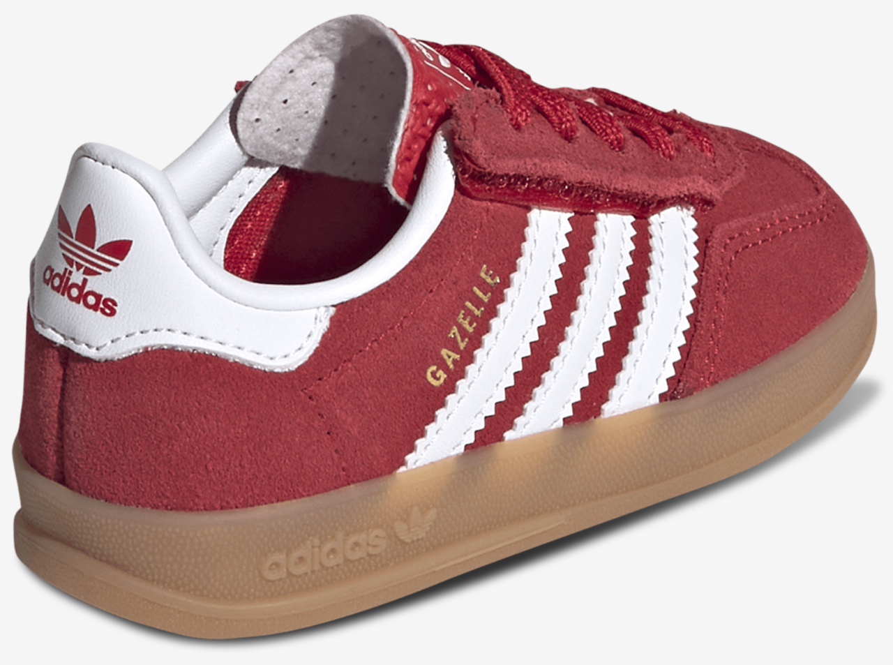 adidas Originals Gazelle Indoor Elastic Lace Image 4 of 8. Tap to open photo gallery.