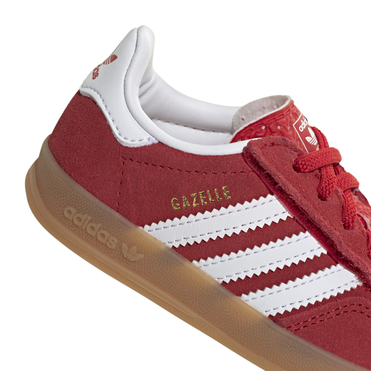 adidas Originals Gazelle Indoor Elastic Lace Image 8 of 8. Tap to open photo gallery.