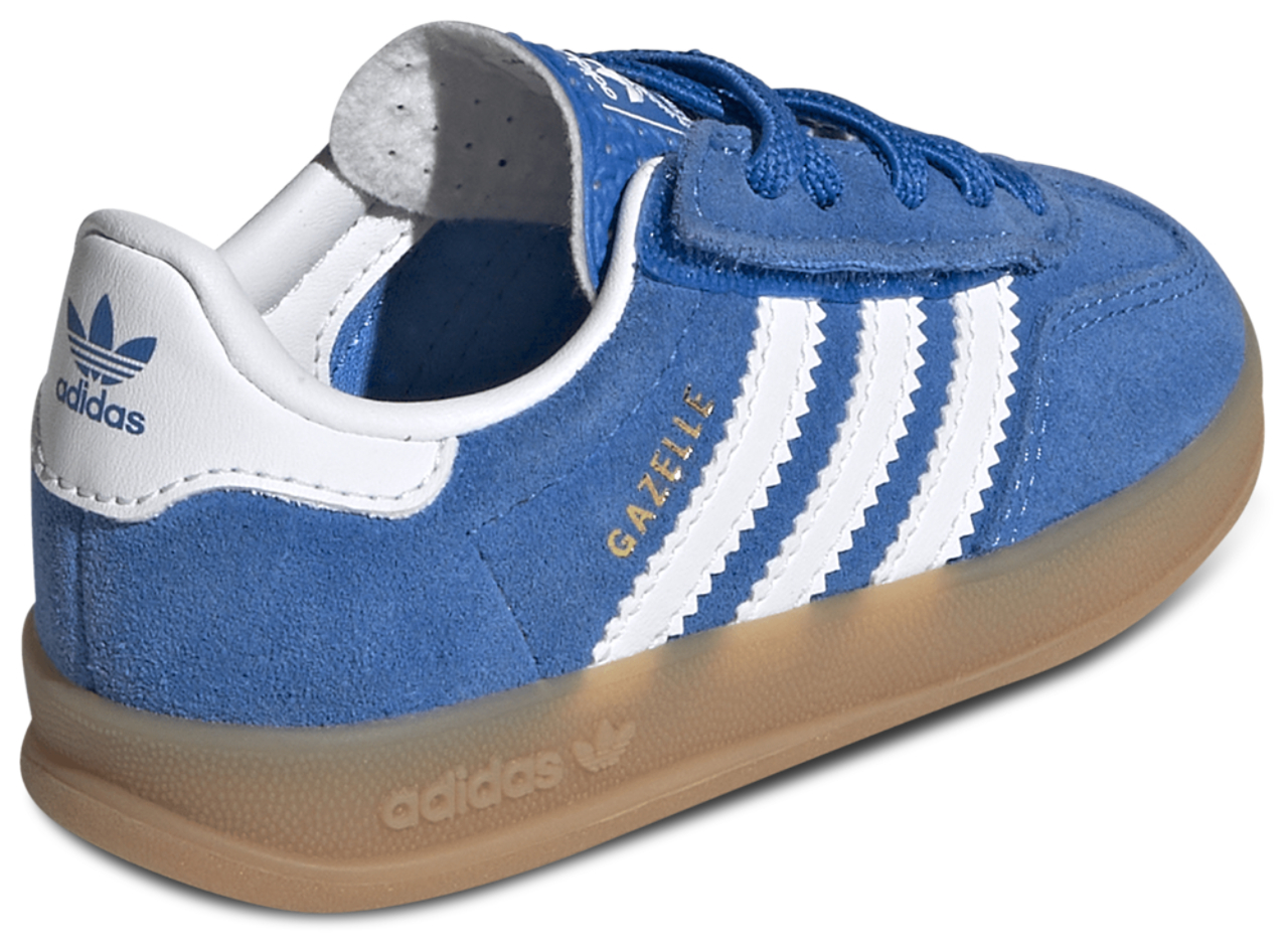 adidas Originals Gazelle Indoor Elastic Lace Image 3 of 7. Tap to open photo gallery.