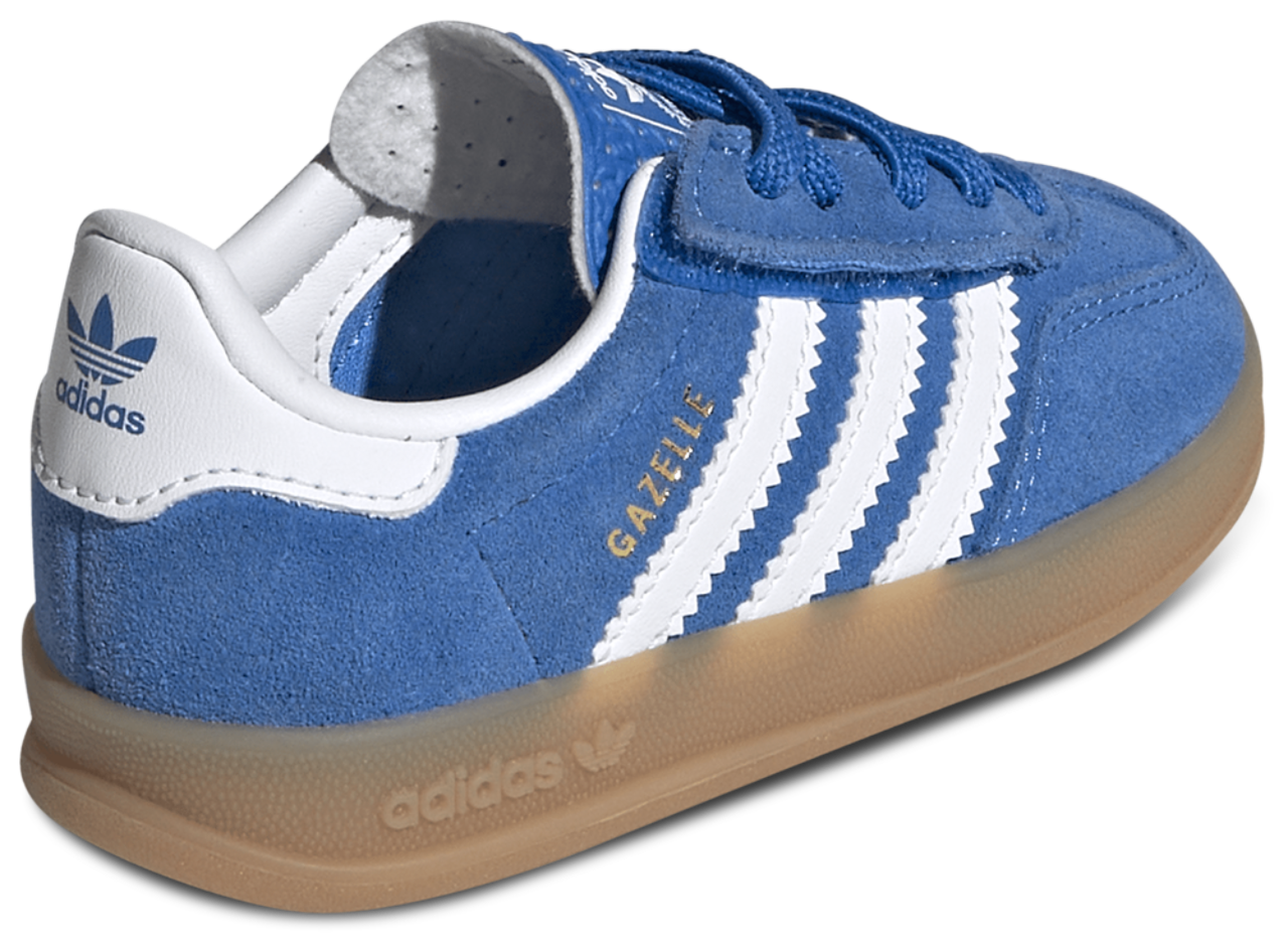 adidas Originals Gazelle Indoor Elastic Lace Image 3 of 7. Tap to open photo gallery.