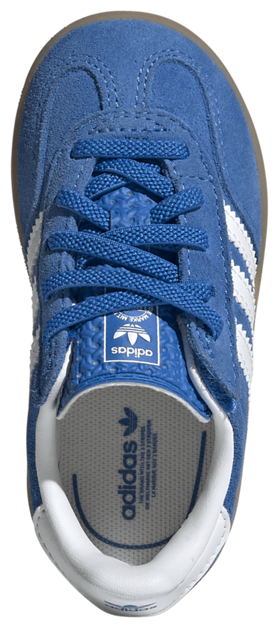 adidas Originals Gazelle Indoor Elastic Lace Image 4 of 7. Tap to open photo gallery.