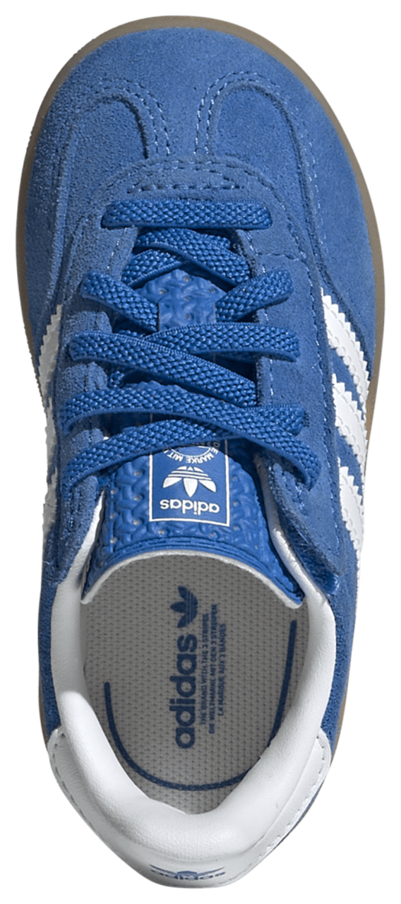adidas Originals Gazelle Indoor Elastic Lace Image 4 of 7. Tap to open photo gallery.