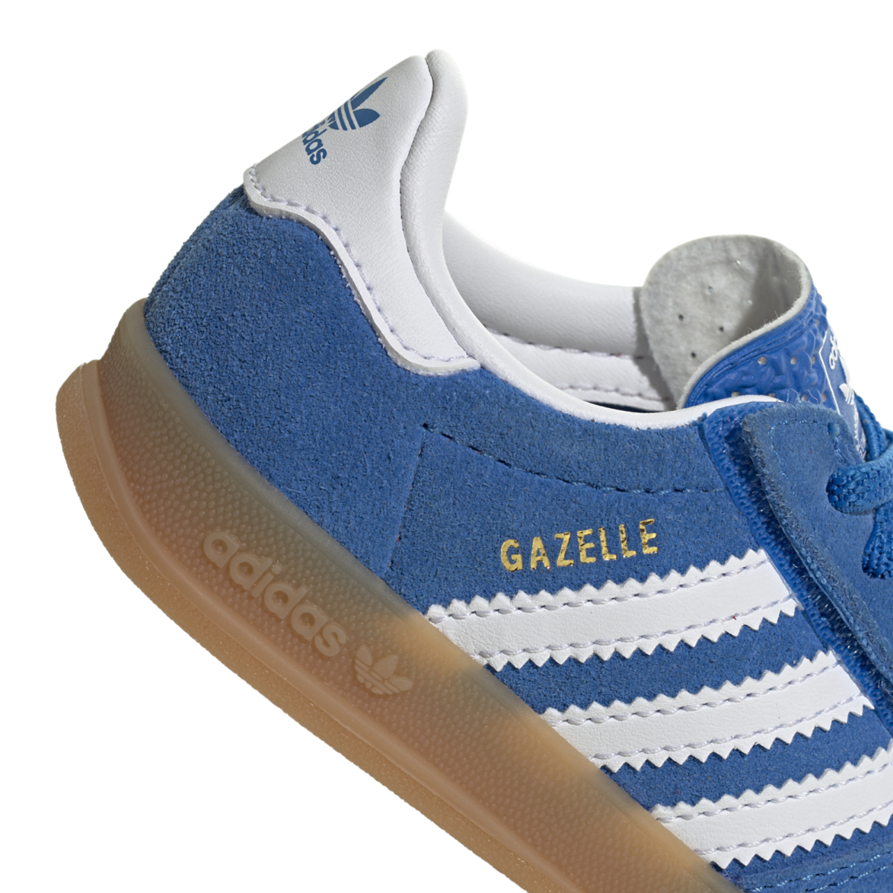 adidas Originals Gazelle Indoor Elastic Lace Image 6 of 7. Tap to open photo gallery.