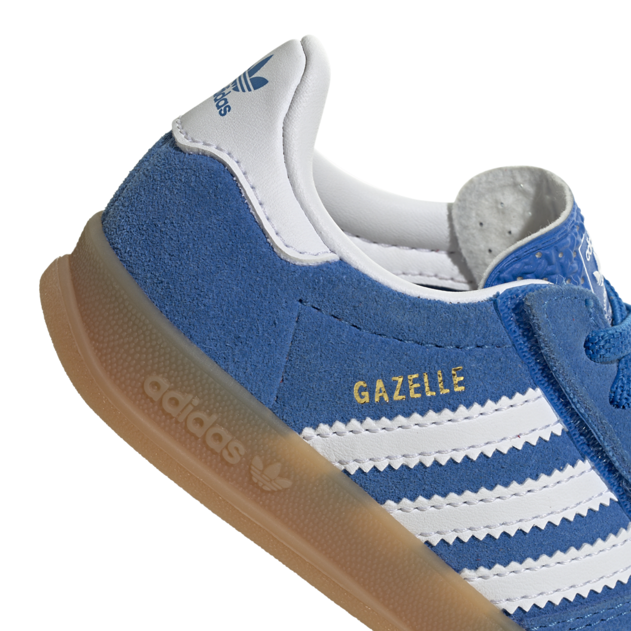 adidas Originals Gazelle Indoor Elastic Lace Image 6 of 7. Tap to open photo gallery.