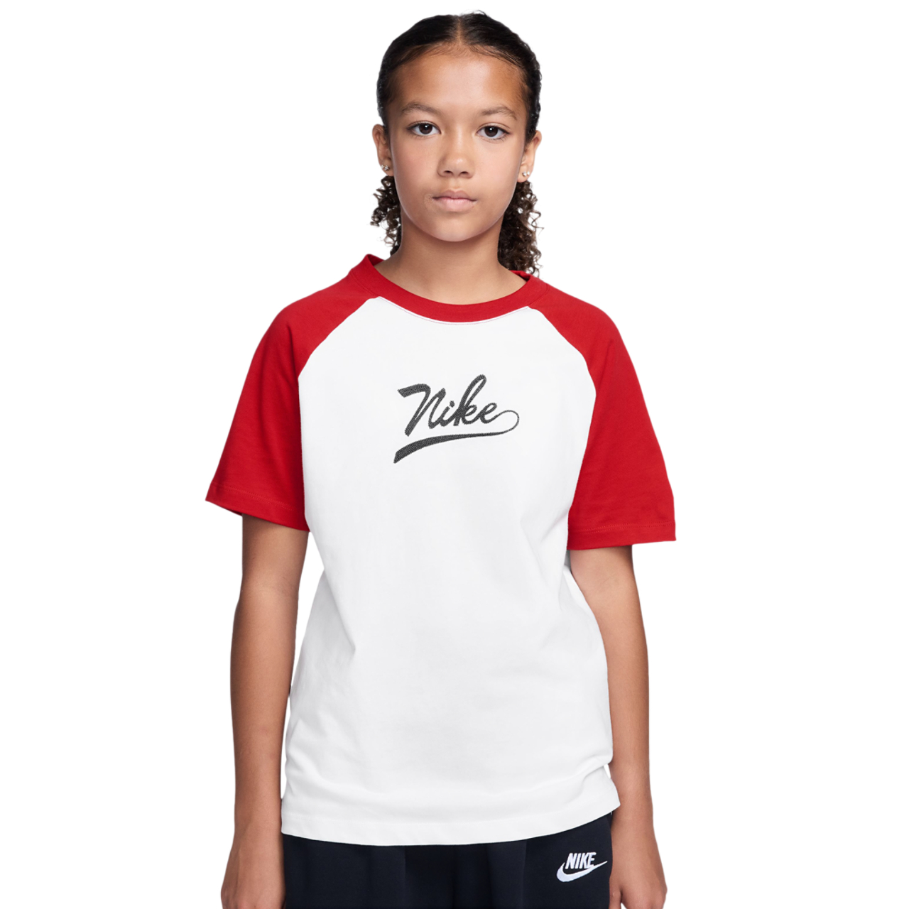 Nike NSW Tee Raglan Script - Boys' Grade School | Foot Locker