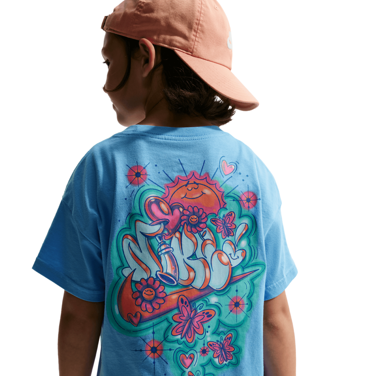 Nike NSW Tee OC Boy Airbrush Image 2 of 5. Tap to open photo gallery.