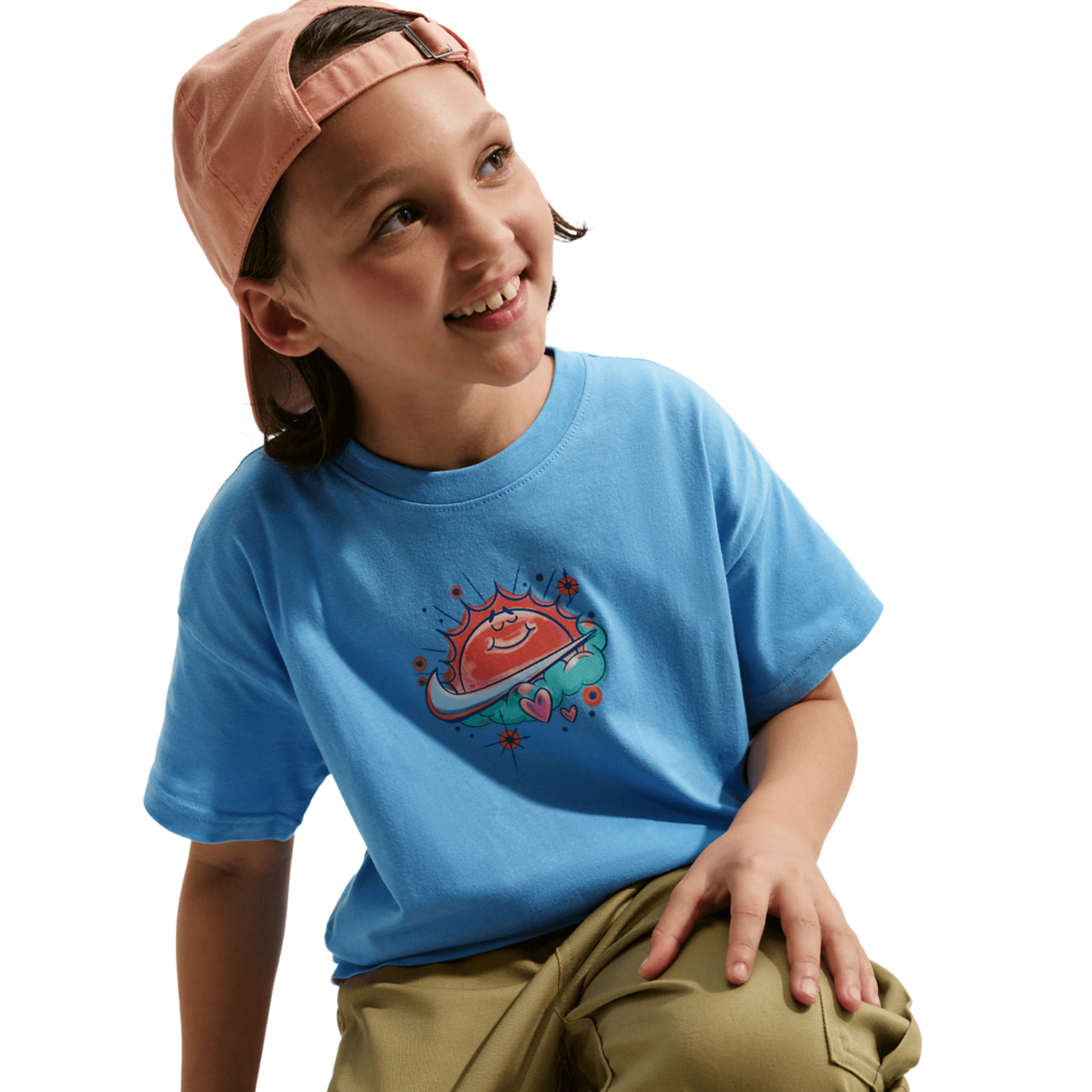 Nike NSW Tee OC Boy Airbrush Image 3 of 5. Tap to open photo gallery.