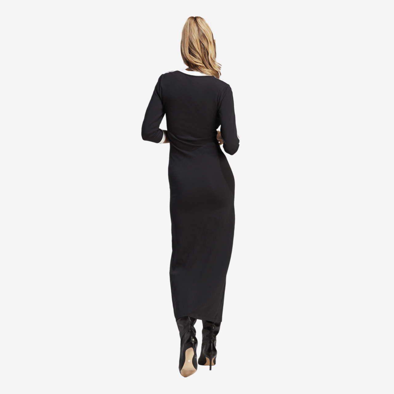 adidas Originals Maxi Dress Image 4 of 6. Tap to open photo gallery.