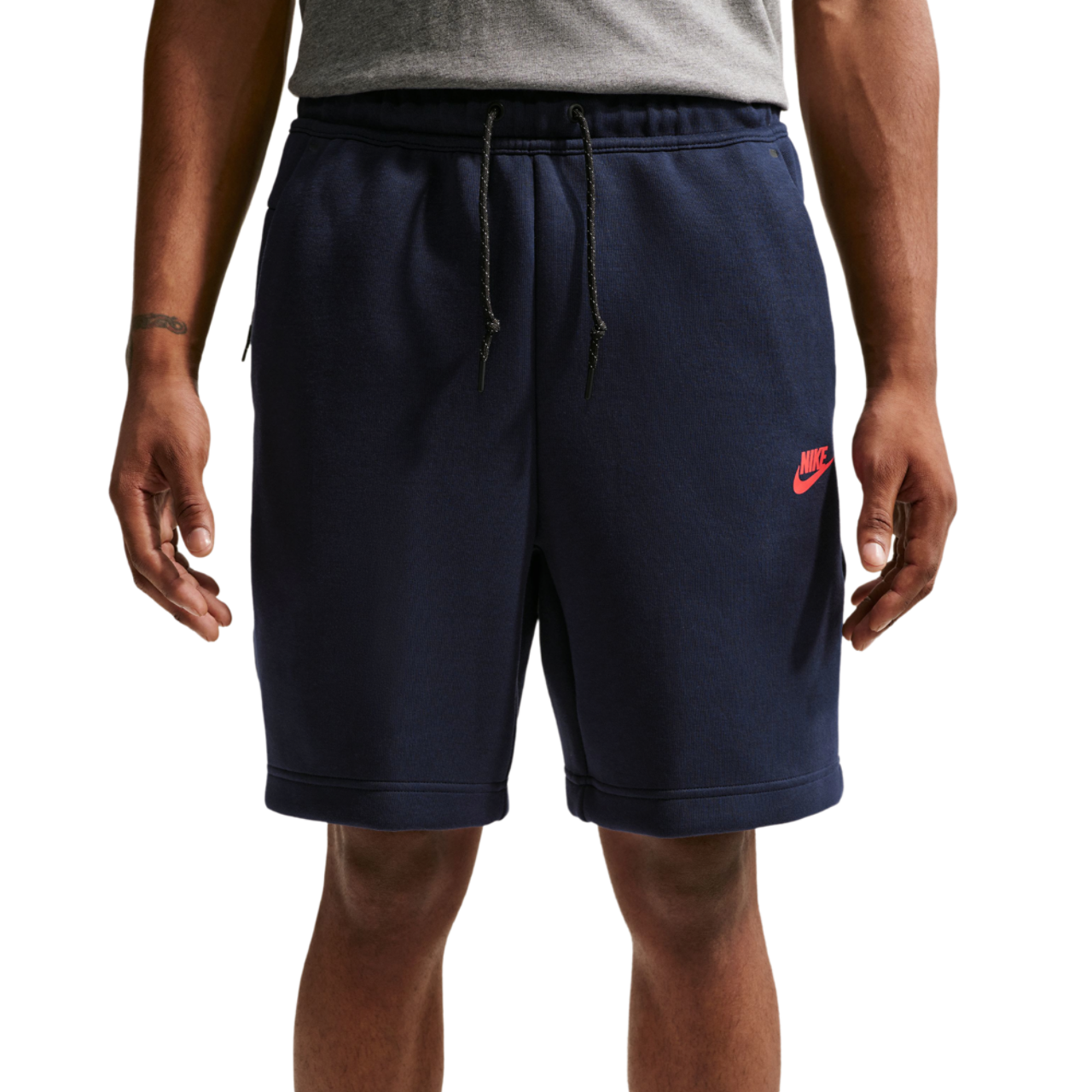 Nike Tech Fleece Shorts Image 1 of 2. Tap to open photo gallery.
