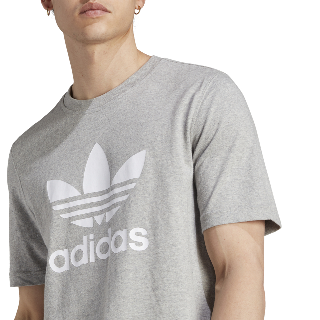 adidas Originals Big Trefoil S/S T-Shirt Image 5 of 6. Tap to open photo gallery.