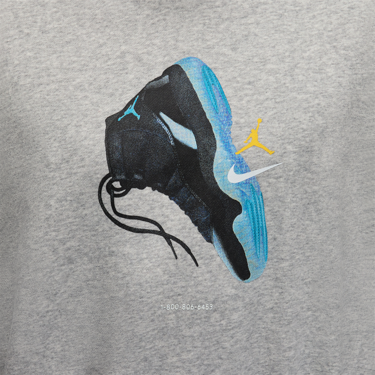 Jordan Brooklyn AJ11 Fleece Crew LB Image 3 of 4. Tap to open photo gallery.