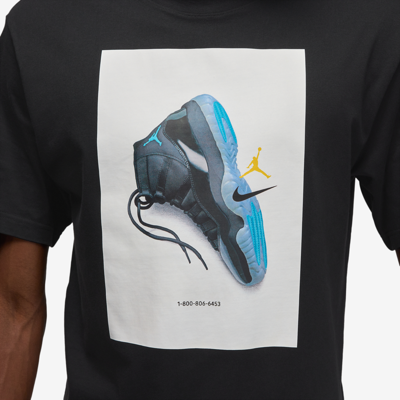 Jordan Brooklyn AJ 11 AD Graphic Short Sleeve Crew Image 3 of 4. Tap to open photo gallery.